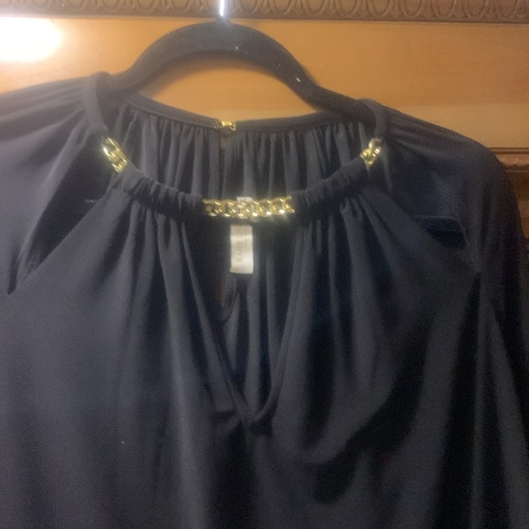 NWOT RAMY Brooks Varinda Black Blouse Size Medium - Picture 4 of 9